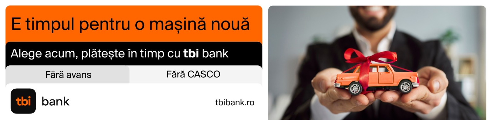 Finanțare auto prin tbi bank